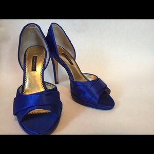 FLASH SALE! Blue high heels size 8